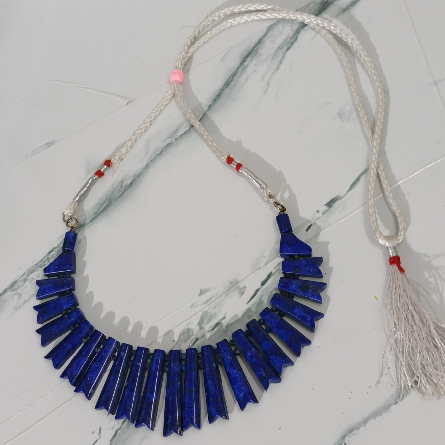 Lapis Lazuli Stone Vintage Jewelry set