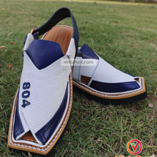 Load image into Gallery viewer, Handmade Kaptaan Imran Khan Qaidi 804 Chappal
