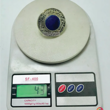 Load image into Gallery viewer, Natural Lapis Lazuli Stone Ring
