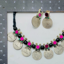 Load image into Gallery viewer, Vintage Coins Antique Choker Necklace
