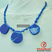 Load image into Gallery viewer, Lapis Lazuli Gemstone Beaded Necklace
