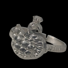 Load image into Gallery viewer, Handmade Tribal Silver Adjustable Ring
