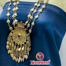 Load image into Gallery viewer, Vintage Massive Antique Jewelry Pendant Necklace
