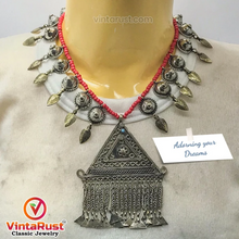 Load image into Gallery viewer, Turkman Nomadic Vintage Pendant Necklace
