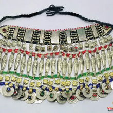 Load image into Gallery viewer, Gypsy Multicolor Necklace with Coins and Beads
