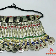 Load image into Gallery viewer, Gypsy Multicolor Necklace with Coins and Beads
