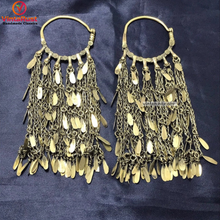 Load image into Gallery viewer, Vintage Silver Kuchi Dangle Earrings
