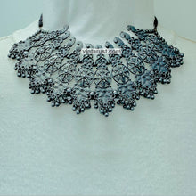 Load image into Gallery viewer, Indian Style Handmade Oxidized Silver Jewelry Set
