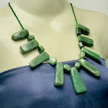 Load image into Gallery viewer, Jade Beaded Minimalist Bohemian Necklace
