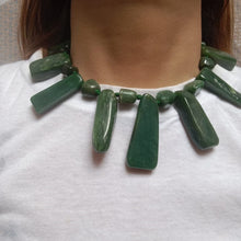 Load image into Gallery viewer, Jade Beaded Minimalist Bohemian Necklace
