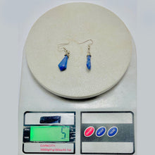 Load image into Gallery viewer, Lapis Lazuli Gemstone Dangle Earrings

