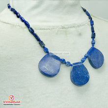 Load image into Gallery viewer, Lapis Lazuli Gemstone Beaded Necklace
