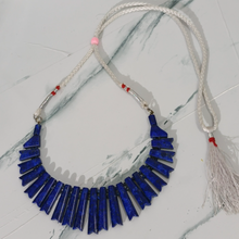 Load image into Gallery viewer, Lapis Lazuli Stone Vintage Jewelry set
