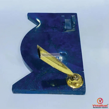 Load image into Gallery viewer, Luxury Lapis Lazuli Pen Stand

