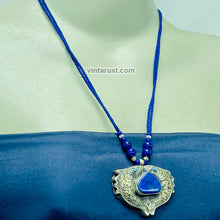 Load image into Gallery viewer, Massive Lapis Lazuli Stone Kuchi Necklace
