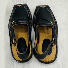 Load image into Gallery viewer, Men&#39;s Casual Handmade Leather Peshawari Chappal
