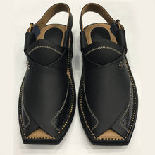 Load image into Gallery viewer, Men&#39;s Casual Handmade Leather Peshawari Chappal
