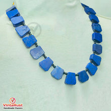 Load image into Gallery viewer, Natural Blue Lapis Lazuli Gemstone Necklace
