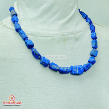Load image into Gallery viewer, Natural Blue Lapis Lazuli Stones Necklace
