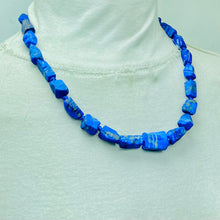 Load image into Gallery viewer, Natural Blue Lapis Lazuli Stones Necklace
