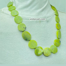 Load image into Gallery viewer, Natural Jade Bead Stone Choker Necklace

