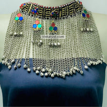 Load image into Gallery viewer, Nomadic Collar Choker Necklace With Dangling Bells
