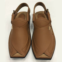 Load image into Gallery viewer, Pure Leather Matt Brown Traditional Footwear
