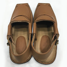 Load image into Gallery viewer, Pure Leather Matt Brown Traditional Footwear
