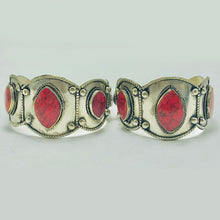 Load image into Gallery viewer, Red Coral Stone Handmade Bracelet
