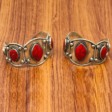 Load image into Gallery viewer, Red Coral Stone Handmade Bracelet
