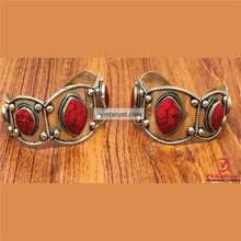 Load image into Gallery viewer, Red Coral Stone Handmade Bracelet

