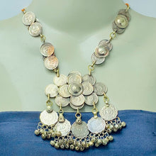 Load image into Gallery viewer, Handmade Vintage Coins Pendant Necklace
