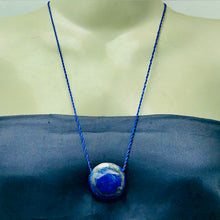 Load image into Gallery viewer, Single Gemstone Lapis Lazuli Necklace
