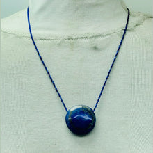 Load image into Gallery viewer, Single Gemstone Lapis Lazuli Necklace
