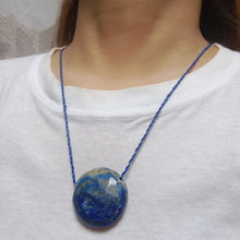 Load image into Gallery viewer, Single Gemstone Lapis Lazuli Necklace
