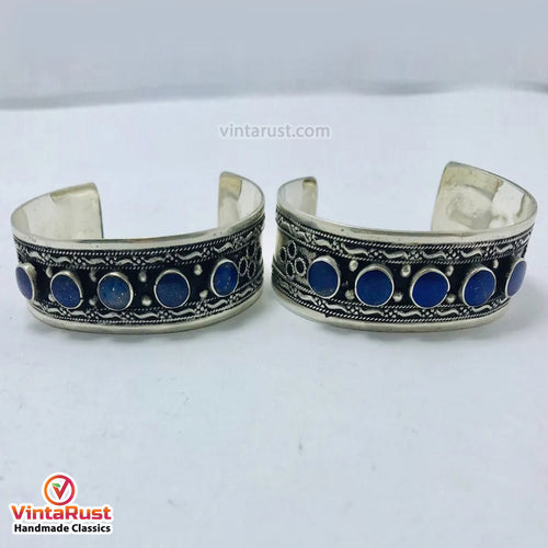 Tribal Slim Handmade Kuchi Stones Bracelet
