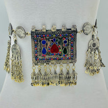 Load image into Gallery viewer, Tribal Gypsy Belly Belt With Coins Chain
