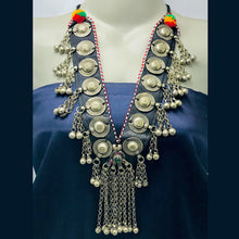 Load image into Gallery viewer, Tribal Gypsy Long Bells Nomadic Necklace
