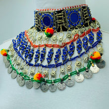 Load image into Gallery viewer, Tribal Handmade Statement Necklace With Coins
