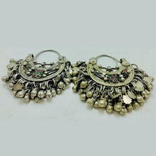Load image into Gallery viewer, Tribal Kuchi Antique Earrings with Bells
