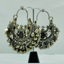 Load image into Gallery viewer, Tribal Kuchi Antique Earrings with Bells
