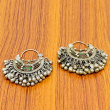 Load image into Gallery viewer, Tribal Kuchi Antique Earrings with Bells
