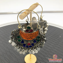 Load image into Gallery viewer, Tribal Kuchi Handmade Hoop Earrings
