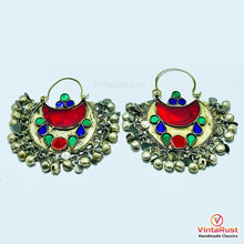 Load image into Gallery viewer, Tribal Kuchi Multicolor Bali Boho Earrings
