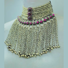 Load image into Gallery viewer, Tribal Multilayers Statement Collar Choker Necklace
