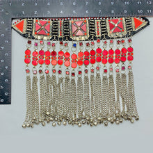 Load image into Gallery viewer, Tribal Red Stone Choker Necklace
