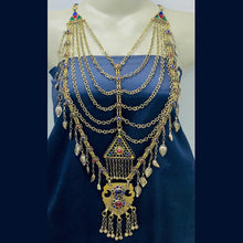 Load image into Gallery viewer, Unique Long Layered Necklace With Dangling Tassels
