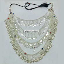 Load image into Gallery viewer, Unique Multi Layered Silver Kuchi Necklace
