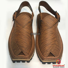 Load image into Gallery viewer, Unique Stylish Handmade Peshawari Chappal
