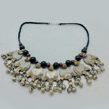 Load image into Gallery viewer, Vintage Beaded and Coins Choker Necklace
